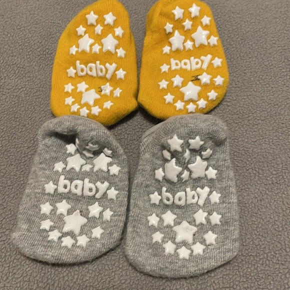 Set of 6 infant 12-36 month slipper socks - Picture 7 of 7